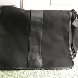 COACH messenger laptop bag
